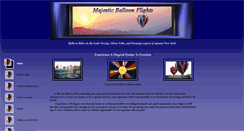 Desktop Screenshot of majesticballoonflights.com